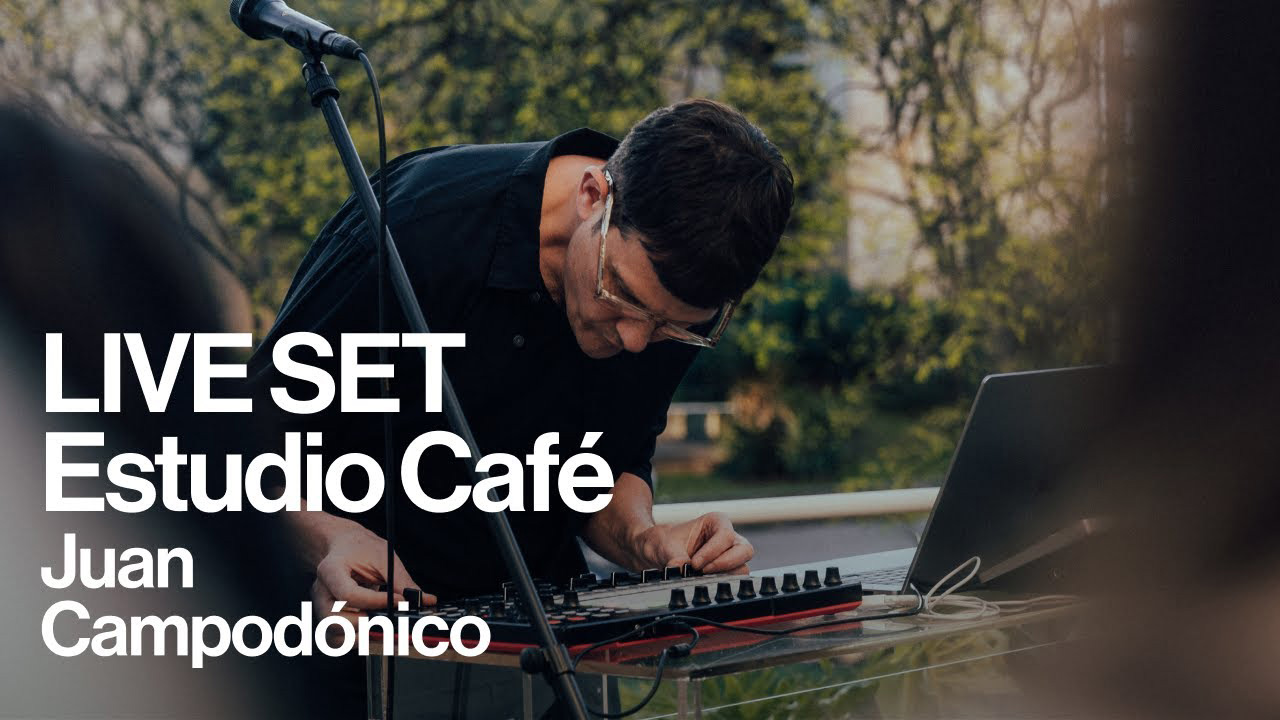 Juan Campodónico Liveset Estudio Café